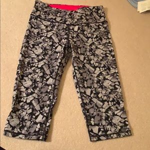 VSX Reflective crop legging size M